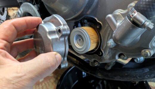 CRF250L オイル交換