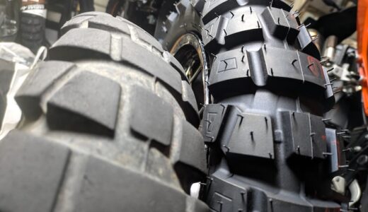 CRF250L AX41タイヤ交換