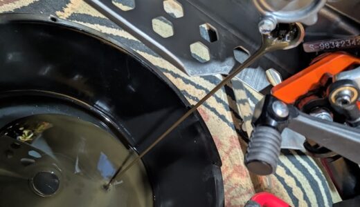 390AdventureR オイル交換