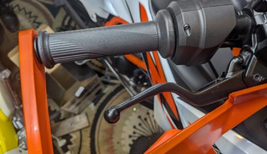 390AdventureR ショートレバー化